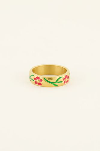 Casa Fiore Ring mit roten Blumen | - My jewellery - Modalova