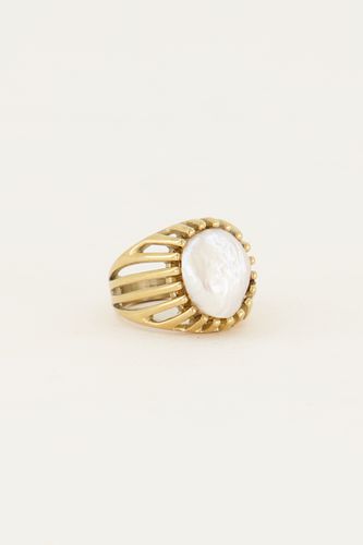 Statement-Ring mit Perle | - My jewellery - Modalova