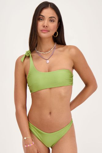 One-Shoulder-Bikini-Oberteil mit Schleife glänzend | - My jewellery - Modalova