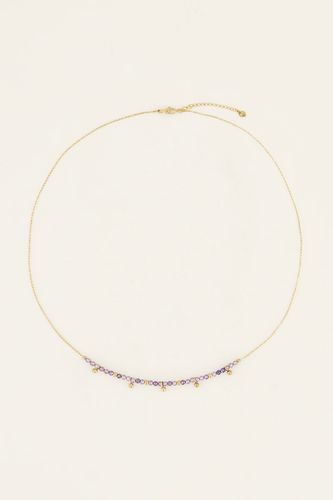 Vintage-Halskette mit lila Perlen und Kugeln | - My jewellery - Modalova