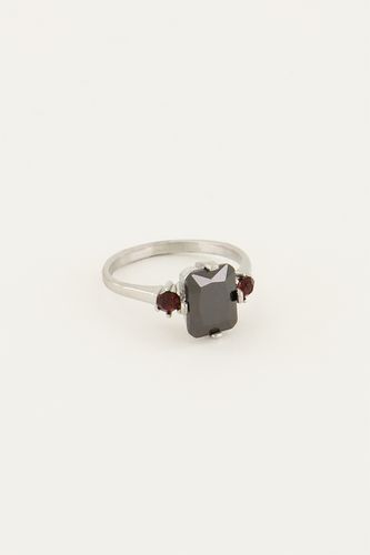 Vintage Statement Ring mit schwarzem Kristall | - My jewellery - Modalova