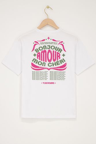 T-Shirt''Bonjour amour''| - My jewellery - Modalova