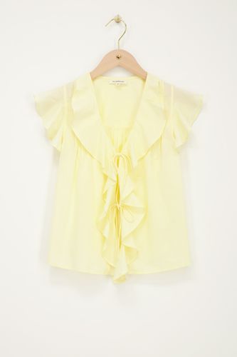 Top sans manches avec volants et nœuds | - My jewellery - Modalova