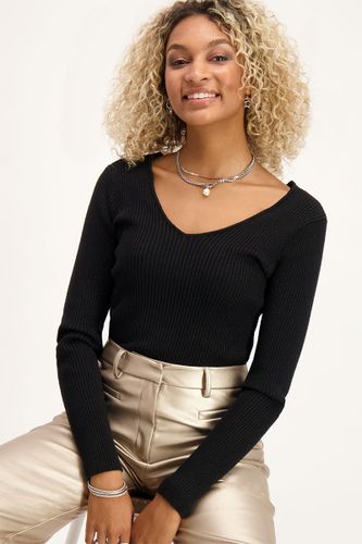 Top côtelé à paillettes | - My jewellery - Modalova