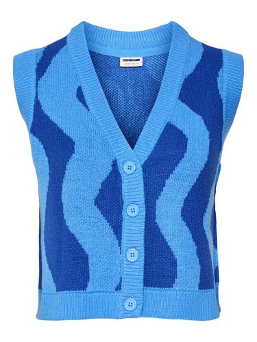 Sleeveless Knitted Cardigan - Noisy May - Modalova