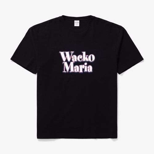 Washed Heavy Weight Crew Neck T-shirt - Wacko Maria - Modalova