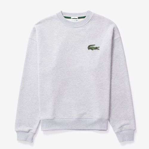 Loose Fit Crocodile Badge Sweatshirt - Lacoste - Modalova