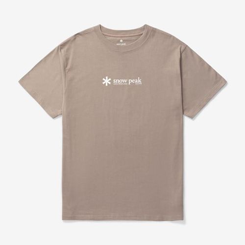 Soft Cotton Logo Short Sleeve T-shirt - Snow Peak - Modalova