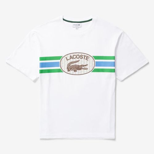 Monogram Print Regular T-shirt - Lacoste - Modalova