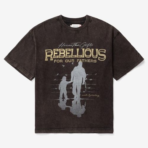 Rebellious For Our Fathers Short Sleeve Tee - Honor The Gift - Modalova