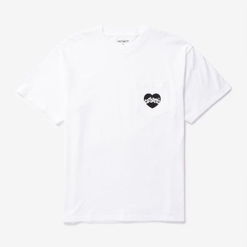 Short Sleeve Amour Pocket T-shirt - Carhartt Wip - Modalova