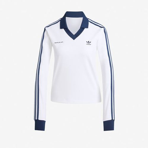 Wmns Long Sleeve Soccer Jersey x Sporty & Rich - adidas - Modalova