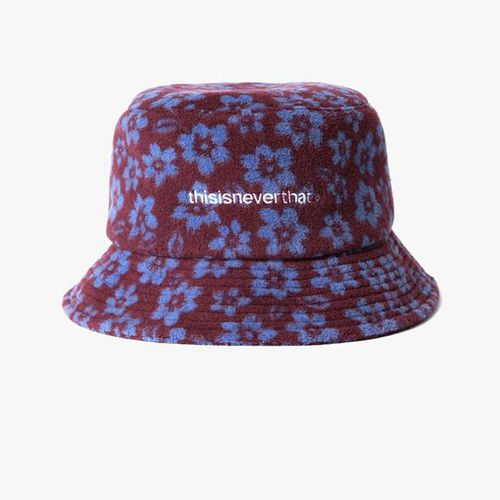 Floral Fleece Bucket Hat - Thisisneverthat - Modalova