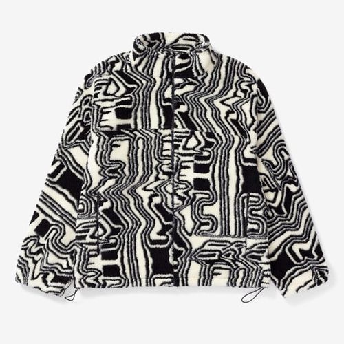Sns Distorted Fleece Jacket - Sns - Modalova
