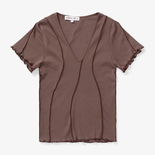 Kerne.Milk Wmns Vee T-shirt - Kerne.Milk - Modalova