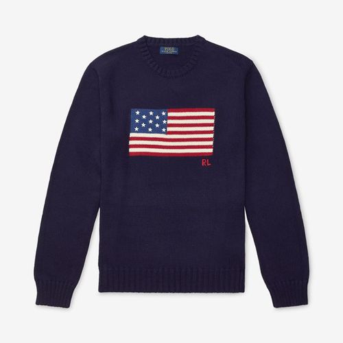 The Iconic Flag Sweater - Polo Ralph Lauren - Modalova