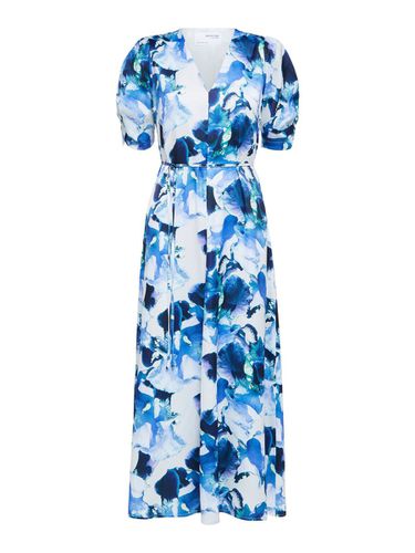 Floral Midi Dress - Selected - Modalova