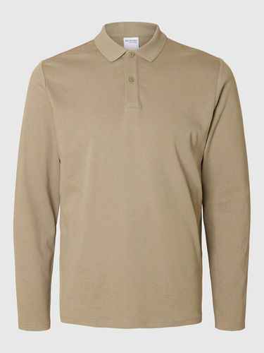 Long-sleeved Polo Shirt - Selected - Modalova