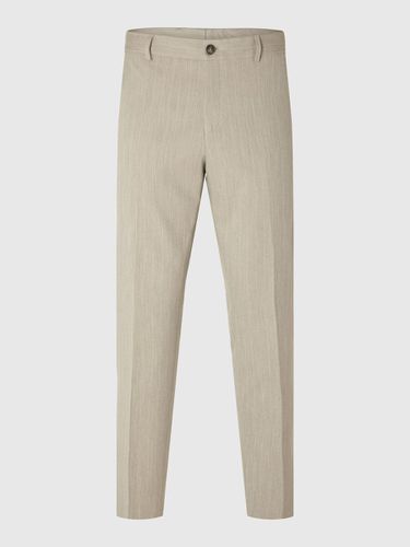 Slim Fit Pinstriped Suit Trousers - Selected - Modalova