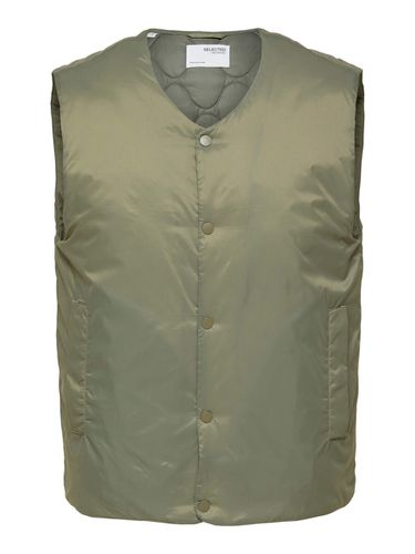 Quilted Padded Gilet - Selected - Modalova