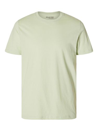Cotton Crewneck T-shirt - Selected - Modalova