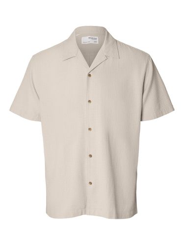 Short Sleeved Cotton Shirt - Selected - Modalova