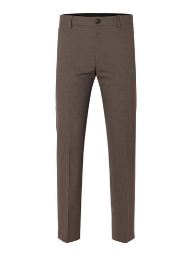 Checked Suit Trousers - Selected - Modalova