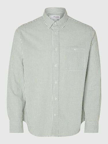 Tejido Mil Rayas Camisa - Selected - Modalova