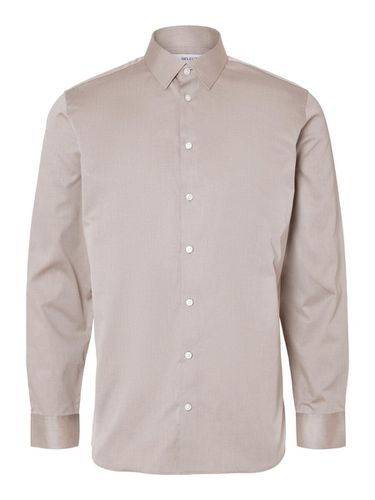 Long-sleeved Slim Fit Shirt - Selected - Modalova