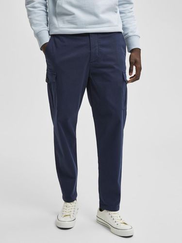 Slim Tapered Fit Cargo Trousers - Selected - Modalova