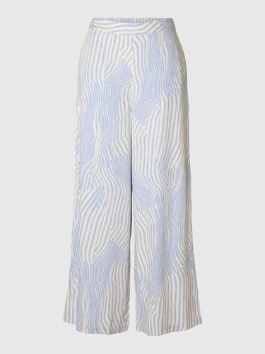 Printed Wide-leg Trousers - Selected - Modalova