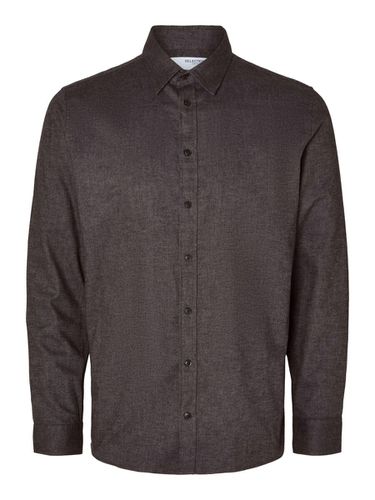 Flannel Overshirt - Selected - Modalova