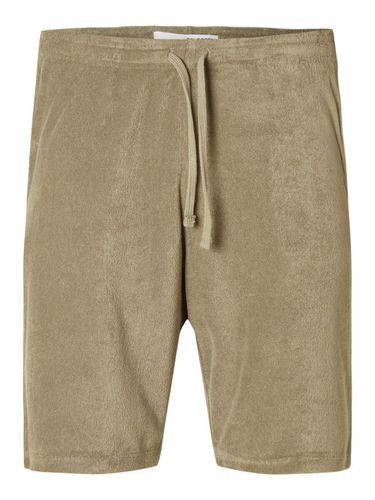 Tejido De Rizo Shorts - Selected - Modalova