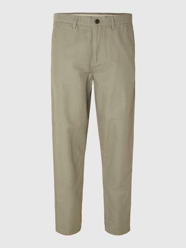 Corte Slim Pantalones De Corte Tapered - Selected - Modalova