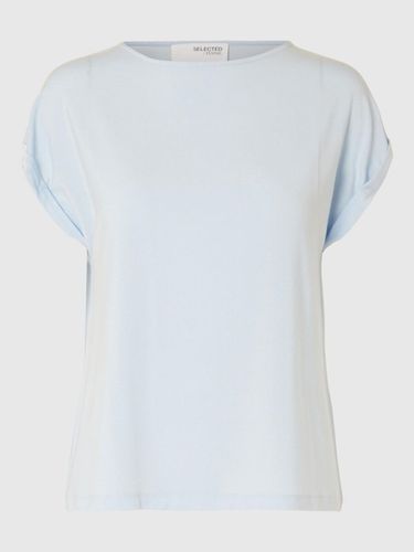 Boatneck T-shirt - Selected - Modalova