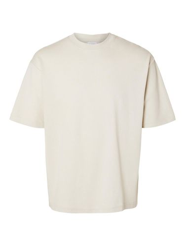 Camiseta Mangas Cortas De Corte Holgado Camiseta - Selected - Modalova
