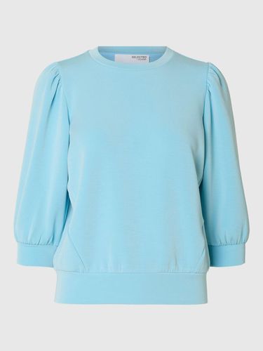 Puff Sleeve Sweatshirt - Selected - Modalova