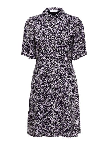 Printed Shirt Dress - Selected - Modalova