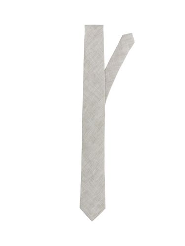 Tejido De Lino Corbata - Selected - Modalova