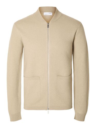 Merino Wool Cardigan - Selected - Modalova