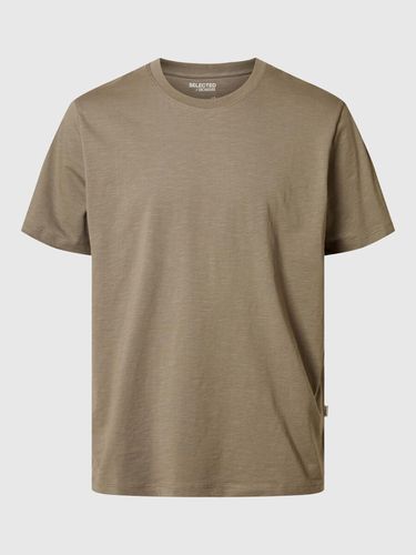 Algodón Flameado Camiseta - Selected - Modalova