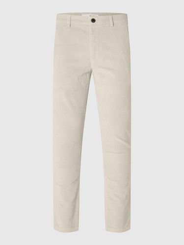 Corte Slim Pantalones De Pana - Selected - Modalova