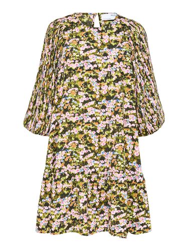 Floral Mini Dress - Selected - Modalova