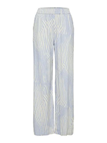 Printed High Waist Trousers - Selected - Modalova
