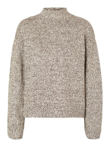 Herringbone Knitted Pullover - Selected - Modalova