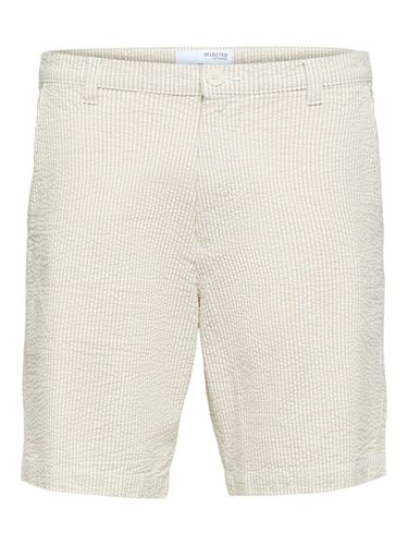 Tejido Seersucker Shorts - Selected - Modalova