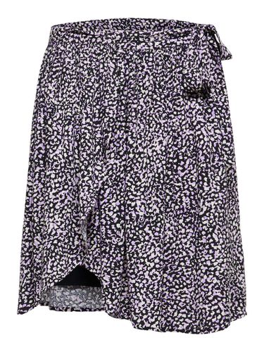 Printed Wrap Skirt - Selected - Modalova