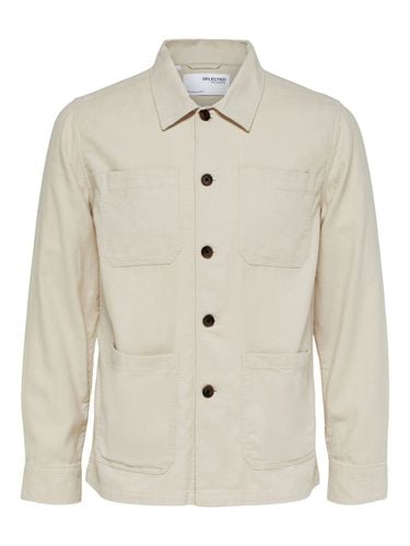 Long-sleeved Overshirt - Selected - Modalova