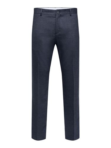 Slim Fit Diseño De Punto Pantalones - Selected - Modalova