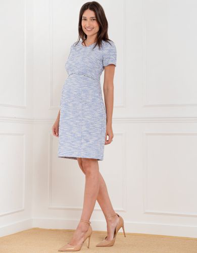 Tweed Mini Maternity Dress - Seraphine - Modalova